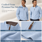 🧥 Quarter-Zip Style, Sharper Everyday Fit | Men's Stand-Collar Pullover