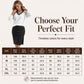 ✨ Flattering V-Neck, Elegant Ribbed Style | Women's 2-Piece Skirt Set ⚡ Free Shipping
