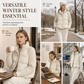 🧶 Knit Sleeves, Puffer Warmth | Women's Cable-Knit Patchwork Jacket ⚡ Free Shipping