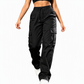 👖 Roomy Pockets, Easy-Moving Fit | Women's Drawstring Cargo Pants