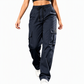 👖 Roomy Pockets, Easy-Moving Fit | Women's Drawstring Cargo Pants