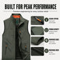 🦺 Stand-Collar Style, Easy Layering | Men's Casual Outdoor Vest