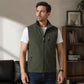 🦺 Stand-Collar Style, Easy Layering | Men's Casual Outdoor Vest