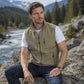 🦺 Stand-Collar Style, Easy Layering | Men's Casual Outdoor Vest