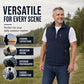 🦺 Stand-Collar Style, Easy Layering | Men's Casual Outdoor Vest