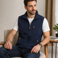 🦺 Stand-Collar Style, Easy Layering | Men's Casual Outdoor Vest