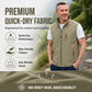 🦺 Stand-Collar Style, Easy Layering | Men's Casual Outdoor Vest