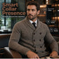 🧶 Double-Breasted Detail, Refined Shawl Collar | Men's Knit Cardigan ⚡ Free Shipping