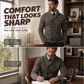 🧶 Double-Breasted Detail, Refined Shawl Collar | Men's Knit Cardigan ⚡ Free Shipping