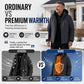 🌧️ Waterproof Protection, Plush-Lined Warmth | Men's Hooded Jacket ⚡ Free Shipping