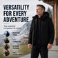 🌧️ Waterproof Protection, Plush-Lined Warmth | Men's Hooded Jacket ⚡ Free Shipping