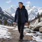 🌧️ Waterproof Protection, Plush-Lined Warmth | Men's Hooded Jacket ⚡ Free Shipping