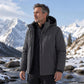🌧️ Waterproof Protection, Plush-Lined Warmth | Men's Hooded Jacket ⚡ Free Shipping