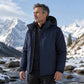 🌧️ Waterproof Protection, Plush-Lined Warmth | Men's Hooded Jacket ⚡ Free Shipping