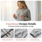 ☁️ Cozy Matching Style, Easy Everyday Fit | Women's Hooded 2-Piece Set ⚡ Free Shipping