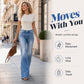 👖 Vintage Wash, Flattering Flare | Women's High-Rise Stretch Jeans