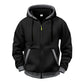 🔥 Plush-Lined Warmth, Easy Zip-Up Style | Men's Hooded Sweatshirt ⚡ Free Shipping