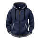 🔥 Plush-Lined Warmth, Easy Zip-Up Style | Men's Hooded Sweatshirt ⚡ Free Shipping