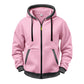 🔥 Plush-Lined Warmth, Easy Zip-Up Style | Men's Hooded Sweatshirt ⚡ Free Shipping