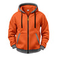 🔥 Plush-Lined Warmth, Easy Zip-Up Style | Men's Hooded Sweatshirt ⚡ Free Shipping