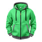 🔥 Plush-Lined Warmth, Easy Zip-Up Style | Men's Hooded Sweatshirt ⚡ Free Shipping