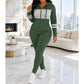 ✨ Color-Block Detail, Flattering Slim Fit | Women's Hooded 2-Piece Set ⚡ Free Shipping