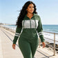 ✨ Color-Block Detail, Flattering Slim Fit | Women's Hooded 2-Piece Set ⚡ Free Shipping