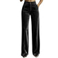 👖 Flattering High Waist, Beautiful Drape | Women's Wide-Leg Trousers