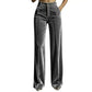 👖 Flattering High Waist, Beautiful Drape | Women's Wide-Leg Trousers