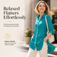 ✨ Lustrous Drape, Elegant High-Low Hem | Women's Satin Button-Up Shirt