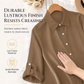 ✨ Lustrous Drape, Elegant High-Low Hem | Women's Satin Button-Up Shirt