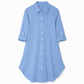 ✨ Lustrous Drape, Elegant High-Low Hem | Women's Satin Button-Up Shirt