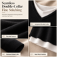 🧶 Layered Look, No Extra Bulk | Women's V-Neck 2-in-1 Knit Sweater