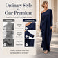 💃 Off-Shoulder Elegance, Flattering Maxi Drape | Women's Long-Sleeve Dress