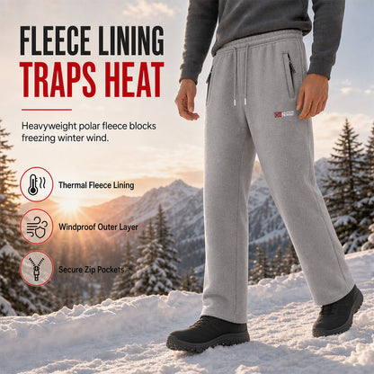 🔥 Fleece-Lined Warmth, Easy Movement | Unisex Thermal Pants ⚡ Free Shipping