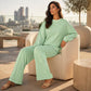 ✨ Striped Detail, Flattering Wide-Leg Style | Women's 2-Piece Set ⚡ Free Shipping