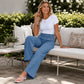 👖 Flattering High Waist, Easy Wide-Leg Drape | Women's Casual Pants