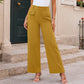 👖 Flattering High Waist, Easy Wide-Leg Drape | Women's Casual Pants