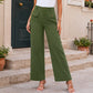 👖 Flattering High Waist, Easy Wide-Leg Drape | Women's Casual Pants
