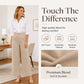👖 Flattering High Waist, Easy Wide-Leg Drape | Women's Casual Pants