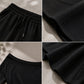 Women's Casual Off-Shoulder Top & Wide-Leg Pants Set