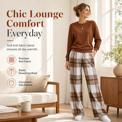 ☁️ Relaxed Comfort, Flattering Wide-Leg Style | Women's 2-Piece Set ⚡ Free Shipping