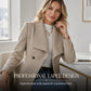 🧥 Sculpted Waist, Elegant Wide Lapels | Women's A-Line Tailored Coat ⚡ Free Shipping