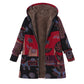 🍂 Artistic Leaf Print, Easy Hooded Coverage | Women's Casual Coat ⚡ Free Shipping