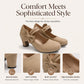 🎀 Elegant Bow Detail, Steadier Chunky Heel | Women's Dress Shoes