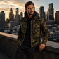 💥 Camo Contrast, Street-Ready Denim | Men's Structured Jacket ⚡ Free Shipping