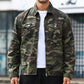 💥 Camo Contrast, Street-Ready Denim | Men's Structured Jacket ⚡ Free Shipping