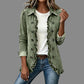 Women's Effortless Button Down Denim Shacket
