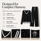 Women's V-Neck Pullover & Wide-Leg Pants Set