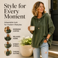 Women's Casual Denim Hoodie